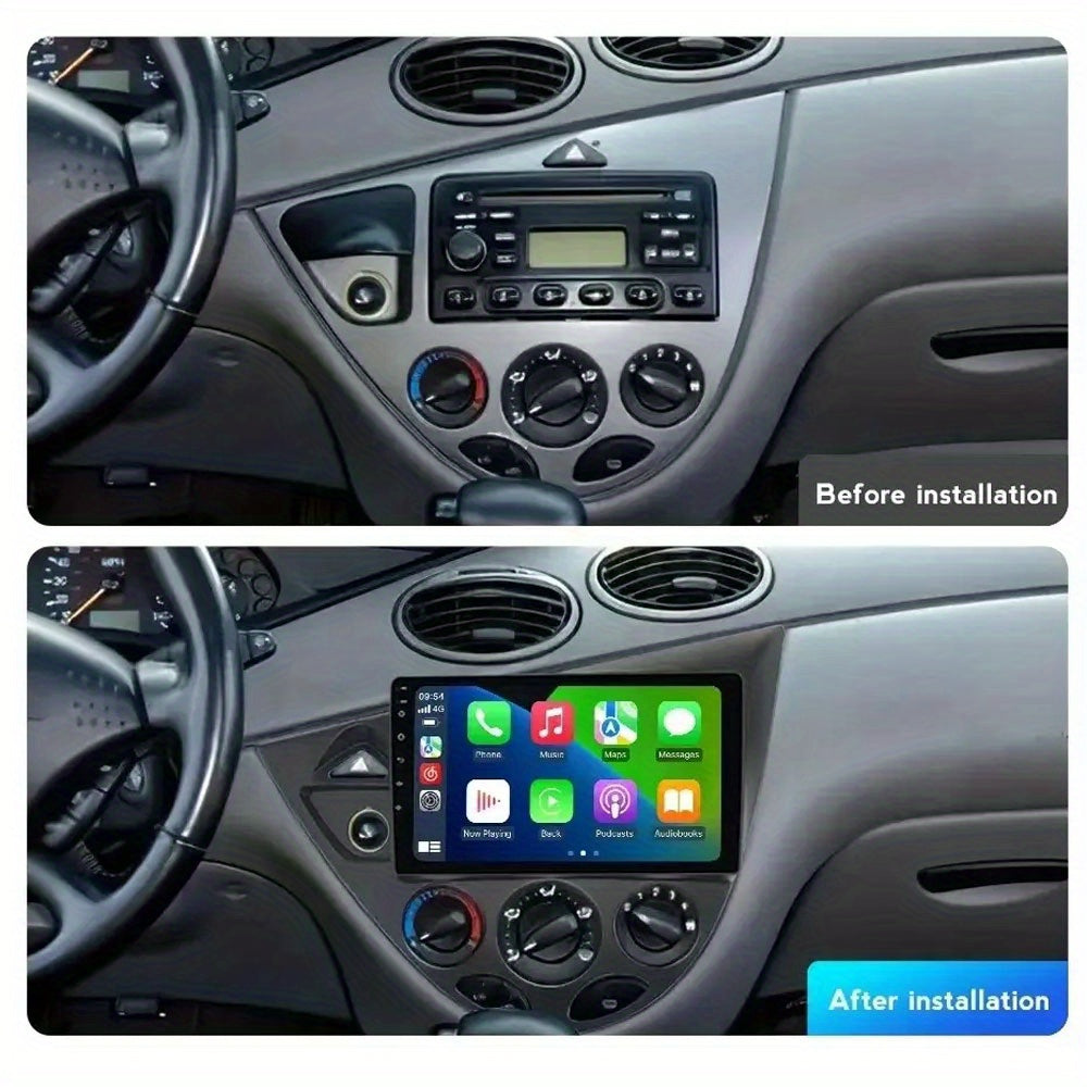 9 inch Car Radio Frame Fascia For Ford Focus MK1 1998-2005 auto Dash Trim Kits Panel car Radio Multimedia Dash Kit frame