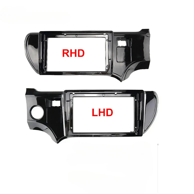 Car Radio For Toyota Aqua Prius C 2011 2017 Android 2 Din dvd gps Stereo Mounting Bezel Faceplate Frame Kit