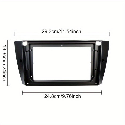 9 inch Car Radio Frame Fascia For BMW 3-Series E90 E91 E92 E93 2004-2012 auto Dash Trim Kits Panel car Radio Multimedia Dash Kit frame