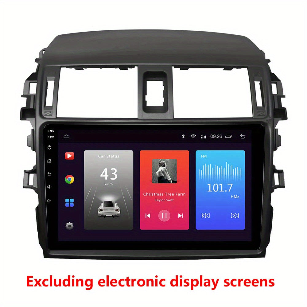 9 inch Car Radio Frame Fascia For Toyota Corolla 2006-2013 auto Dash Trim Kits Panel car Radio Multimedia Dash Kit frame