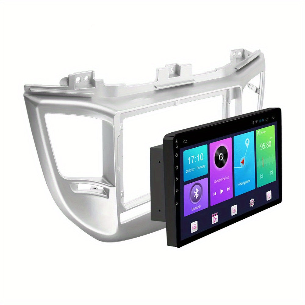 Radio Fascia for HYUNDAI TUCSON 2015-2018 Left Hand Drive Dashboard Dash Trim Kit Frame Stereo Panel