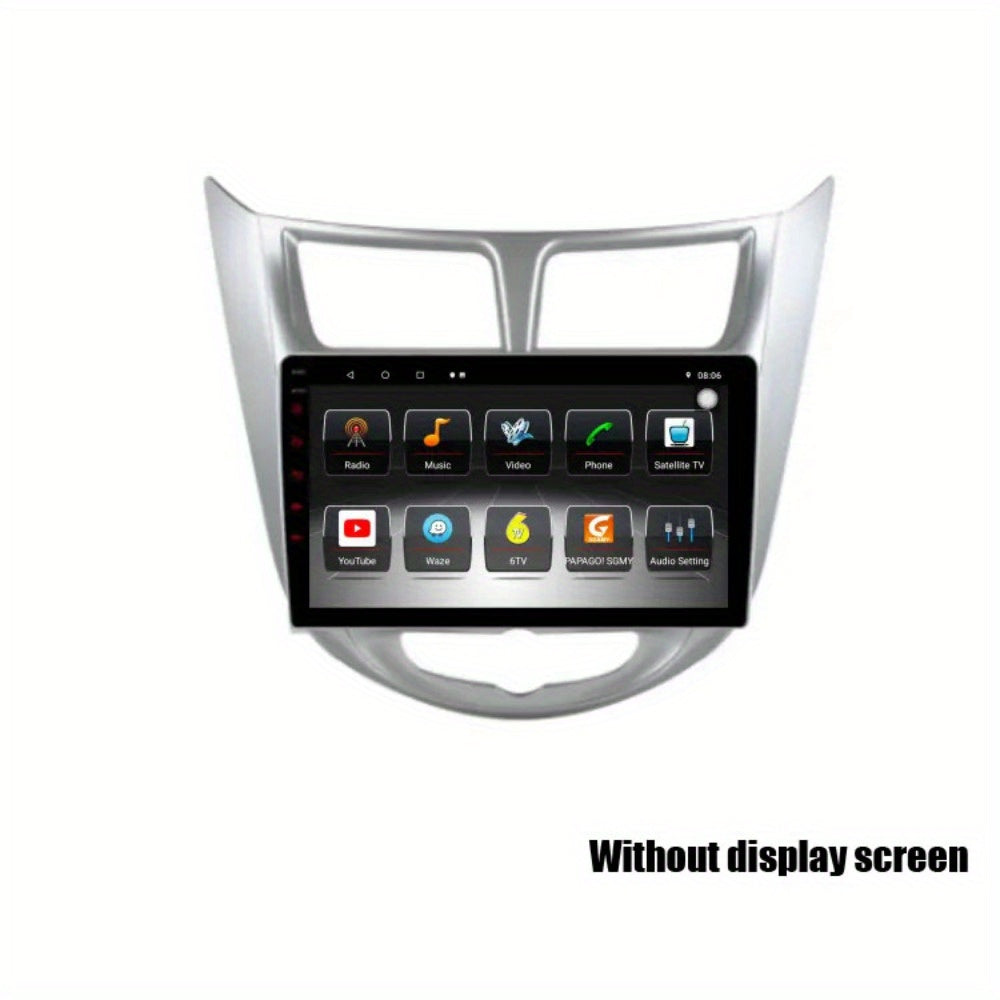 9 inch Car Radio Frame Fascia For HYUNDAI I25 for Accent for for VERNA 2010-2017 auto Dash Trim Kits Panel car Radio Multimedia Dash Kit frame