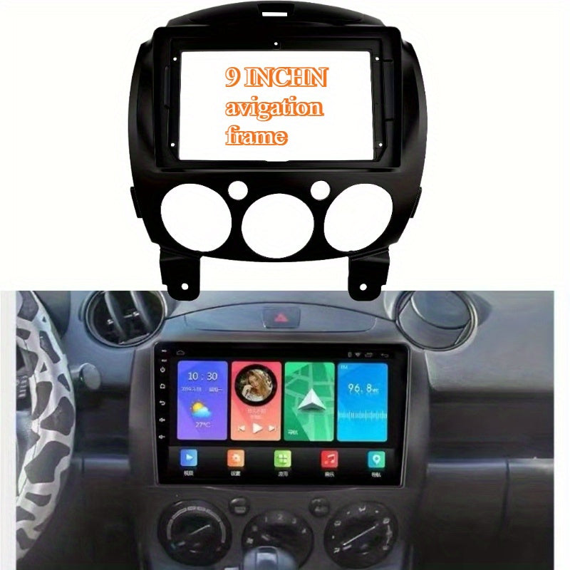 9 Inch Car radio Frame Fascia Adapter For Mazda 2 Demio 2007-2014 Android Radio Dash Fitting Panel car radio car radio bluetooth car radio with apple carplay car radio with apple carplay