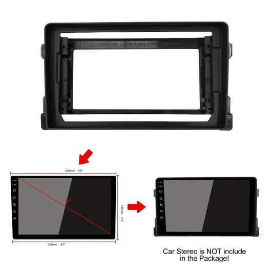 CAR Radio Frame for Suzuki Grand Vitara Escudo 2005-2017 GPS Navigation Fascia Audio Faceplate Bezel Dash Mount Kit