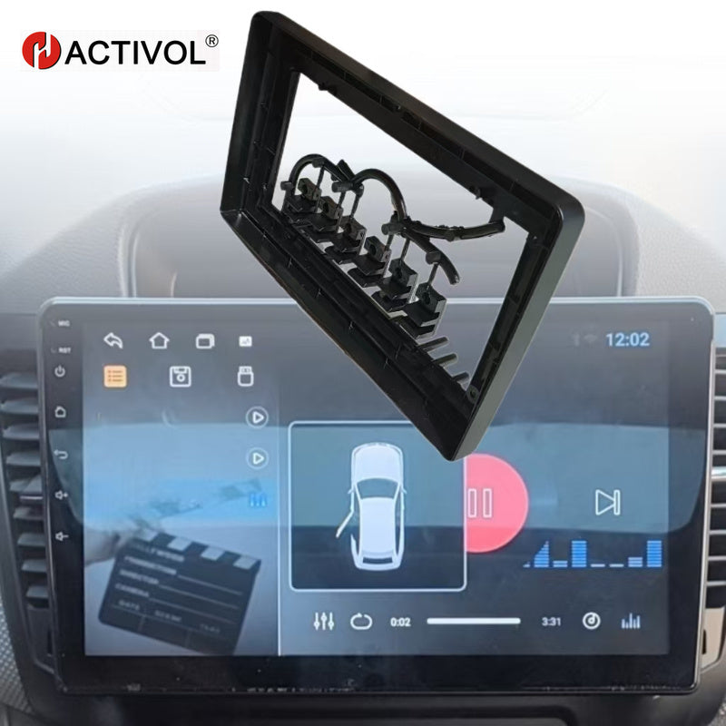 7 to 9 Inch Universal Two 2 Double Din Car Radio Fascia Auto Stereo Headunit Panel Dashboard Mounting Frame Trim Kit Face Plate