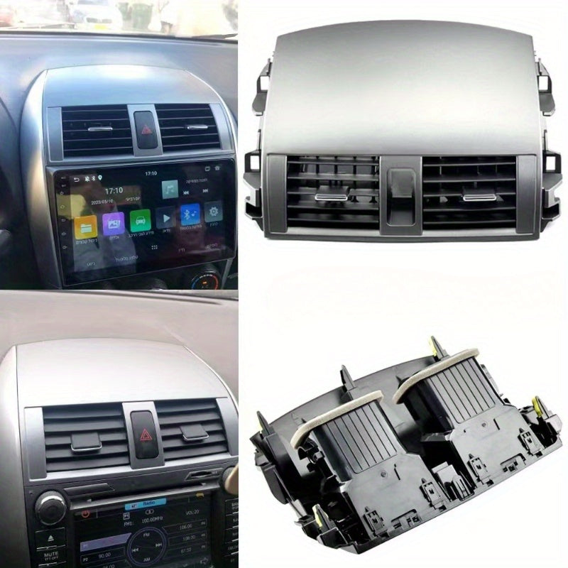 AC vent for Toyota Corolla 2008-2013 Premium Air Vent Premium ABS Center Dash Air Vent Panel for toytoa Corolla 2008-2013 air grill
