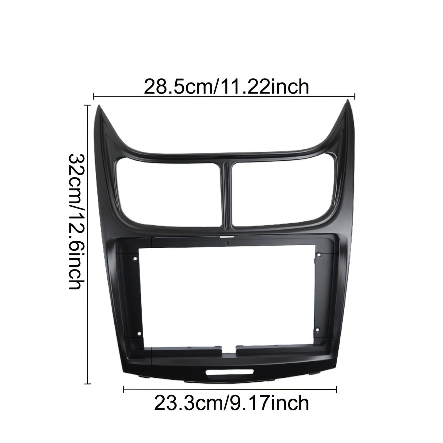 9 inch Car Radio Frame Fascia For chevrolet Sail 2010-2014 auto Dash Trim Kits Panel car Radio Multimedia Dash Kit frame
