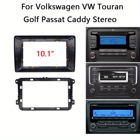 9 inch / 10 Inch 2 Din Android Head Unit Car Radio Frame Kit for VW Volkswagen Skoda Seat Universal Auto Stereo Dash Fascia Trim Bezel Faceplate
