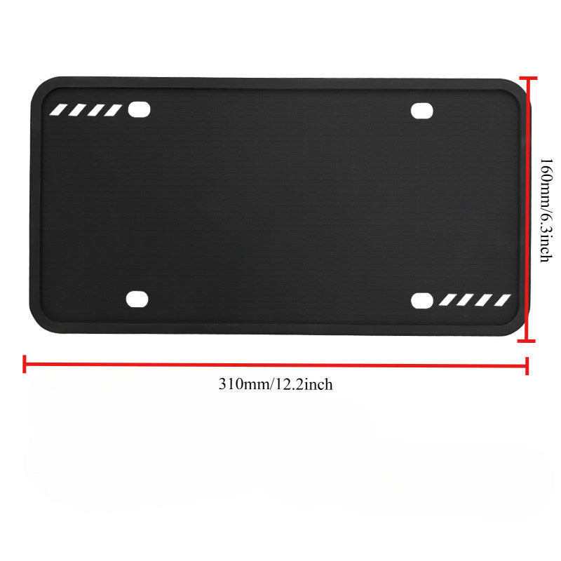 US standard license plate holder, rust proof silicone license plate frame, foreign license plate holder, Canadian license plate holder, photo holder, wholesale customization
