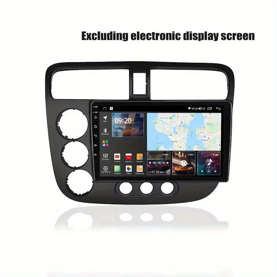 9 inch Car Radio Frame Fascia For HONDA Civic 2001-2006 auto Dash Trim Kits Panel car Radio Multimedia Dash Kit frame