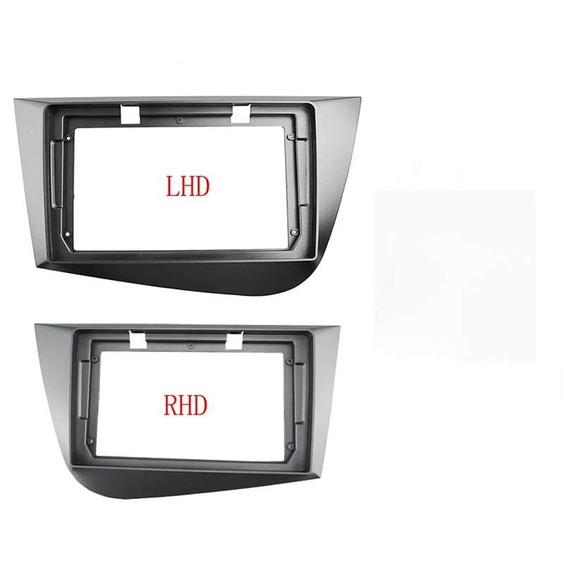 2 DIN Car Radio For Seat Leon 2 MK2 2005 2012 RHD LHD Android 2 Din dvd gps Stereo Mounting Bezel Faceplate Frame Kit