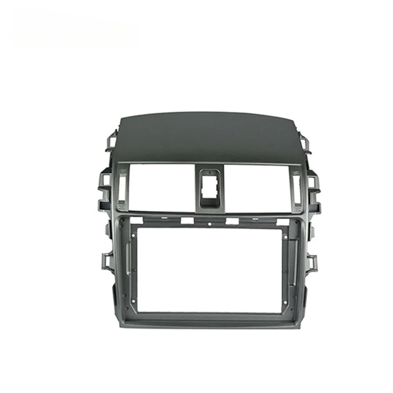 9 inch Android car audio radio frame fascia for Toyota Corolla 2008 2din dvd dash mount kit panel wire cable adapter