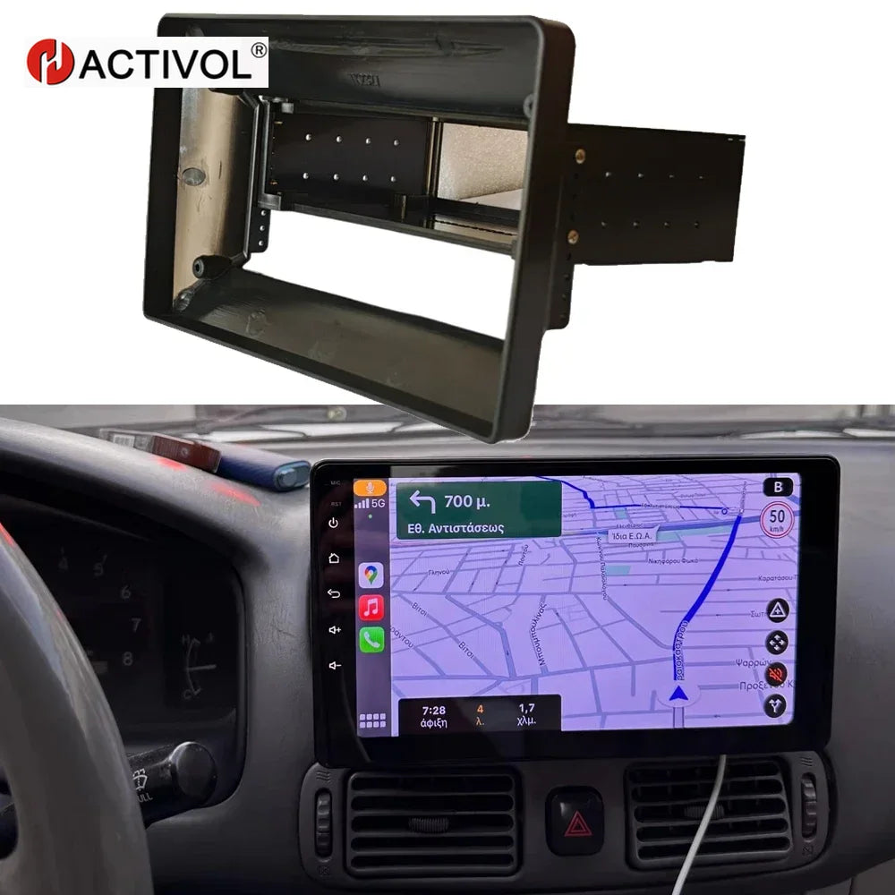 1 Din 9 10 inch Universal Car Stereo Radio fascia Touch Screen Autoradio Car MP5 Player Frame Plate Adapter Navigation Panel
