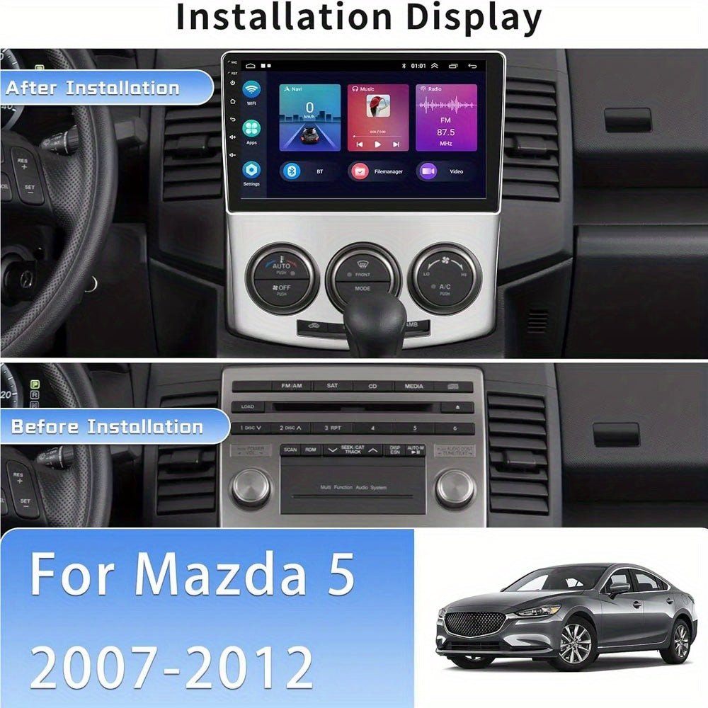 9 inch Car Radio Frame Fascia For FORD i-Max 2007+ for Mazda 5 for Premacy 2005 auto Dash Trim Kits Panel car Radio Multimedia Dash Kit frame