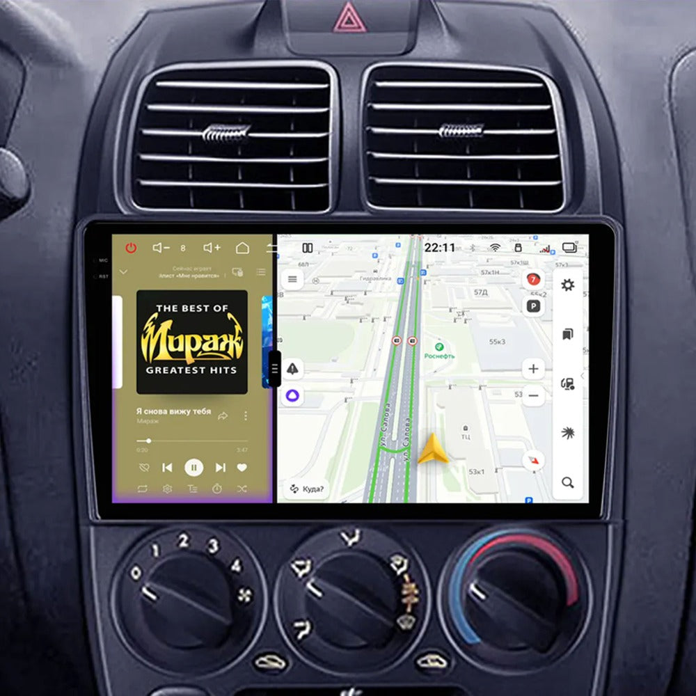 Car Radio For 1999 HYUNDAI Hyundai Reina VERNA Android 2 Din dvd gps Stereo Mounting Bezel Faceplate Frame Kit