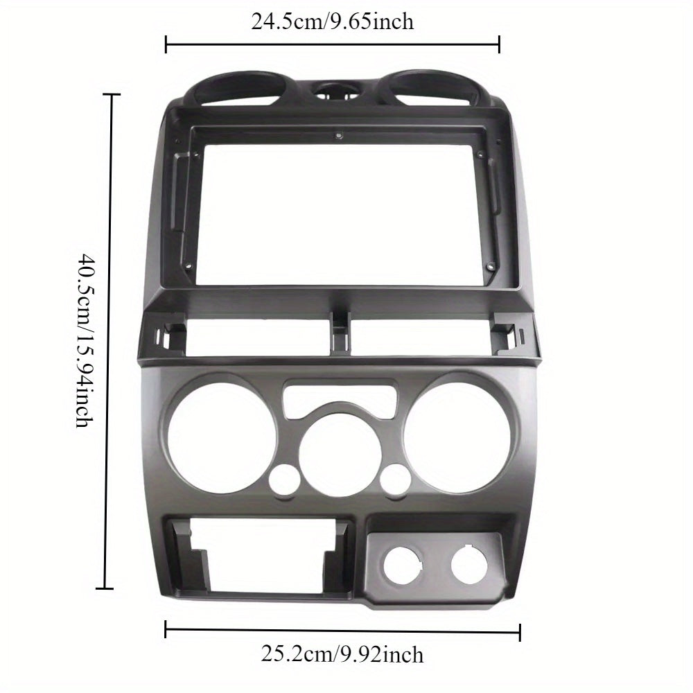 Car Radio Frame for ISUZU D MAX for MU-7 for COLORADO 2006-2012 CAR Stereo Panel Face Plate