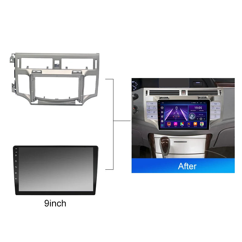 10.1 Inch Car Radio Fascia ForToyota Avalon 2008-2012 Android GPS Player Casing Frame 2 Din Head Unit Dash Cover Panel