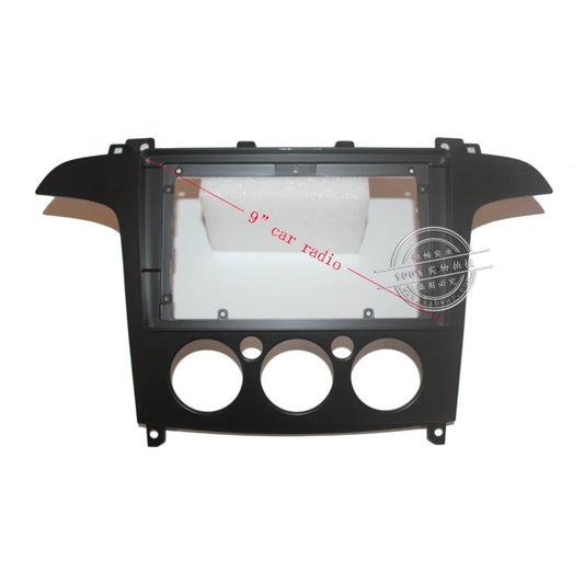2 din Car radio Center Stereo Audio Radio DVD GPS Plate Panel Frame Fascia Replacement For Ford S-Max s max 2007-2008 Dash Kit