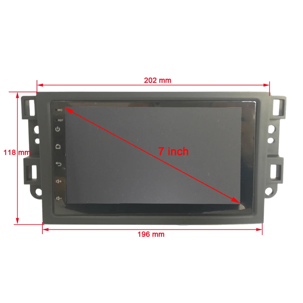Radio de coche 2 din Android 10 para Chevrolet Lova Captiva Gentra Aveo Epica 2006-2011 accesorios multimedia para coche carplay