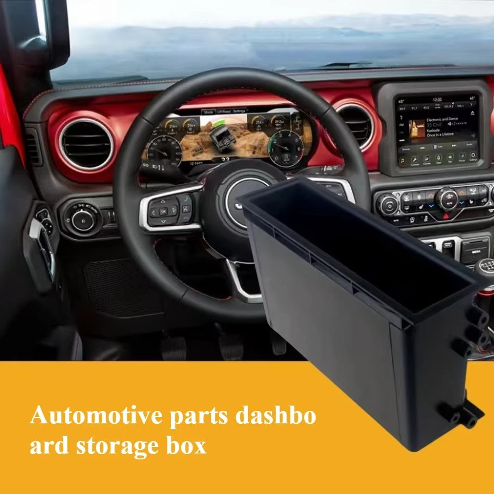 1 Din Car Radio Pocket CD Box Dashboard Frame Case Single Din Dashboard Storage Box Organizer For Toyota Car Accessories