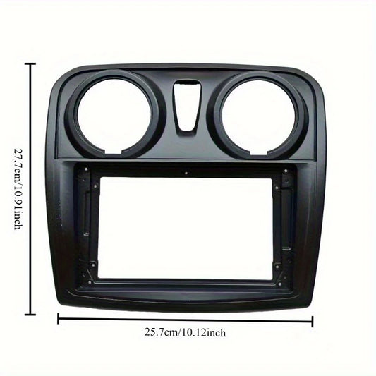 2 Din 9 Inch Car Radio Fascias for Dacia Sandero Symbol Stepway 2014+ Dashboard Frame Installation DVD Gps Mp5 Multimedia Player