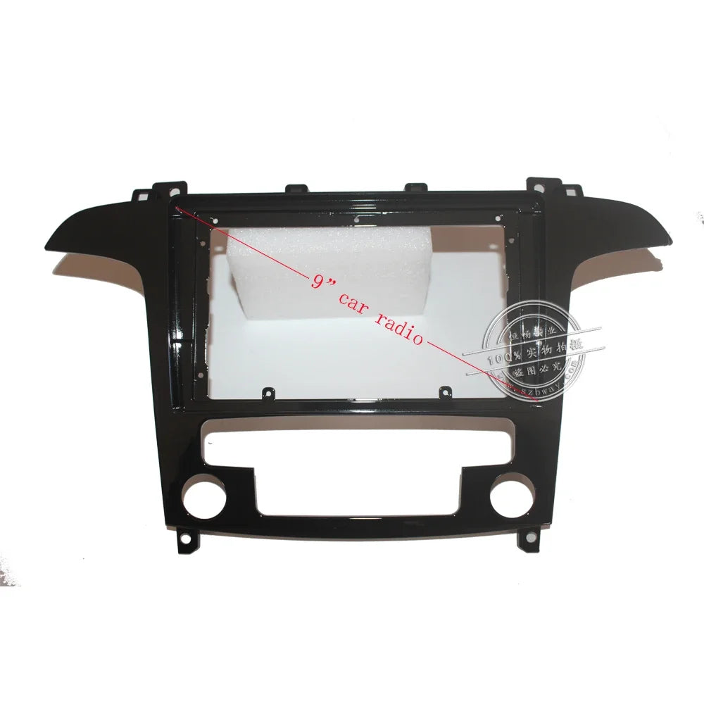 2 din Car radio Center Stereo Audio Radio DVD GPS Plate Panel Frame Fascia Replacement For Ford S-Max s max 2007-2008 Dash Kit
