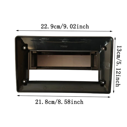 1 Din 9 10 inch Universal Car Stereo Radio fascia Touch Screen Autoradio Car MP5 Player Frame Plate Adapter Navigation Panel