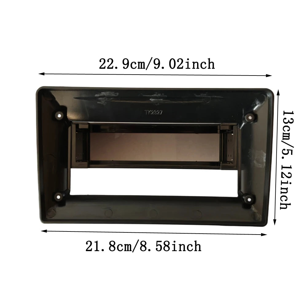 1 Din 9 10 inch Universal Car Stereo Radio fascia Touch Screen Autoradio Car MP5 Player Frame Plate Adapter Navigation Panel