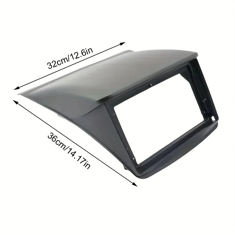 Facias de radio para automóvil de 9 pulgadas diseñadas para modelos Mitsubishi Pajero Sport, L200 y Triton de 2008 a 2016 Marco estéreo para automóvil 2 DIN
