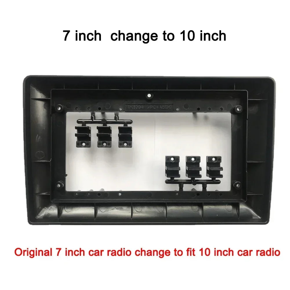 9 10 inch to 7, 9 to 10 inch car radio frame car radio switch frame suitable for all auto models car radio fascia convert frame