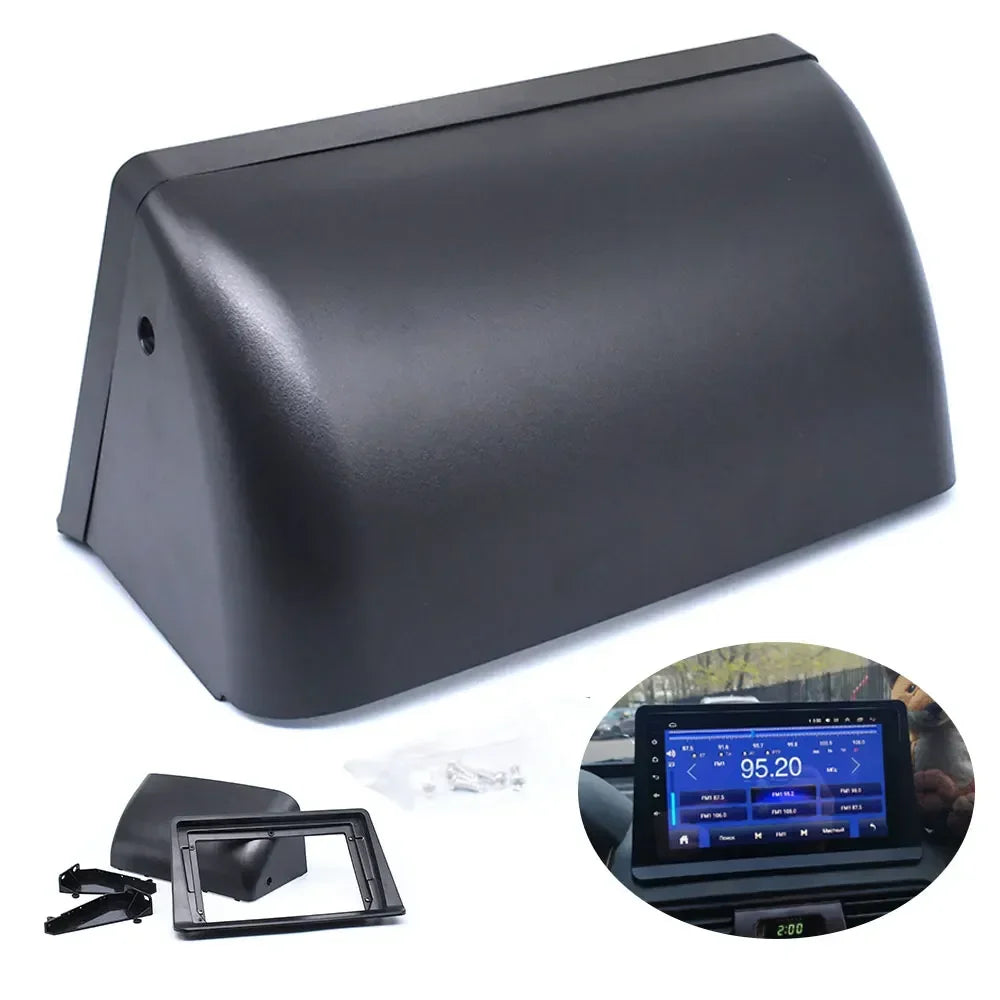 2 Din 9 дюймов автомобильная радиостанция Fascia для Mitsubishi Pajero Montero V31 Cheetah Kingbox стерео рамка пластина адаптер навигационная панель