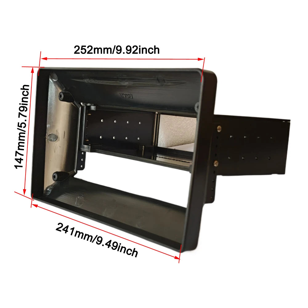 1 Din 9 10 inch Universal Car Stereo Radio fascia Touch Screen Autoradio Car MP5 Player Frame Plate Adapter Navigation Panel