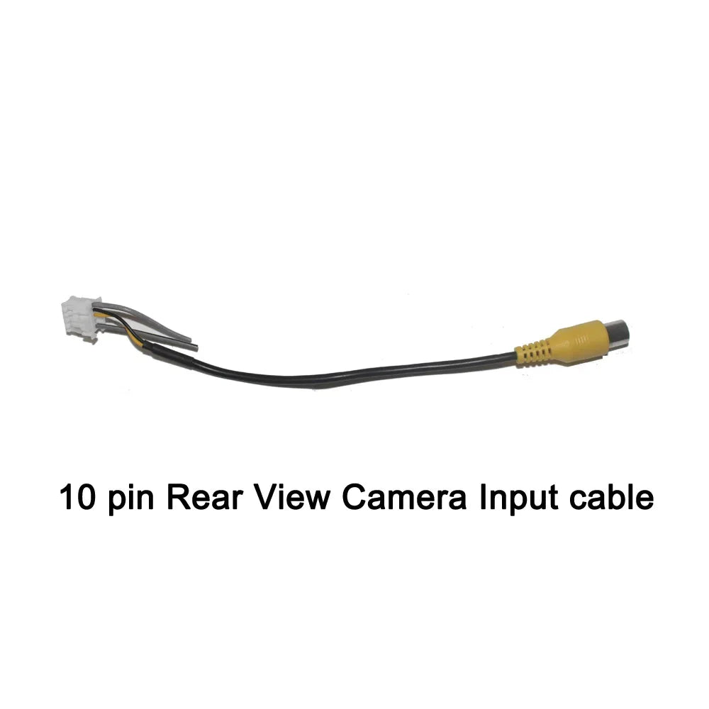 20 P car radio cable Car Stereo Plug Radio RCA Output AUX Wire Harness Wiring Connector Adaptor subwoofer cable 4G SIM card slot