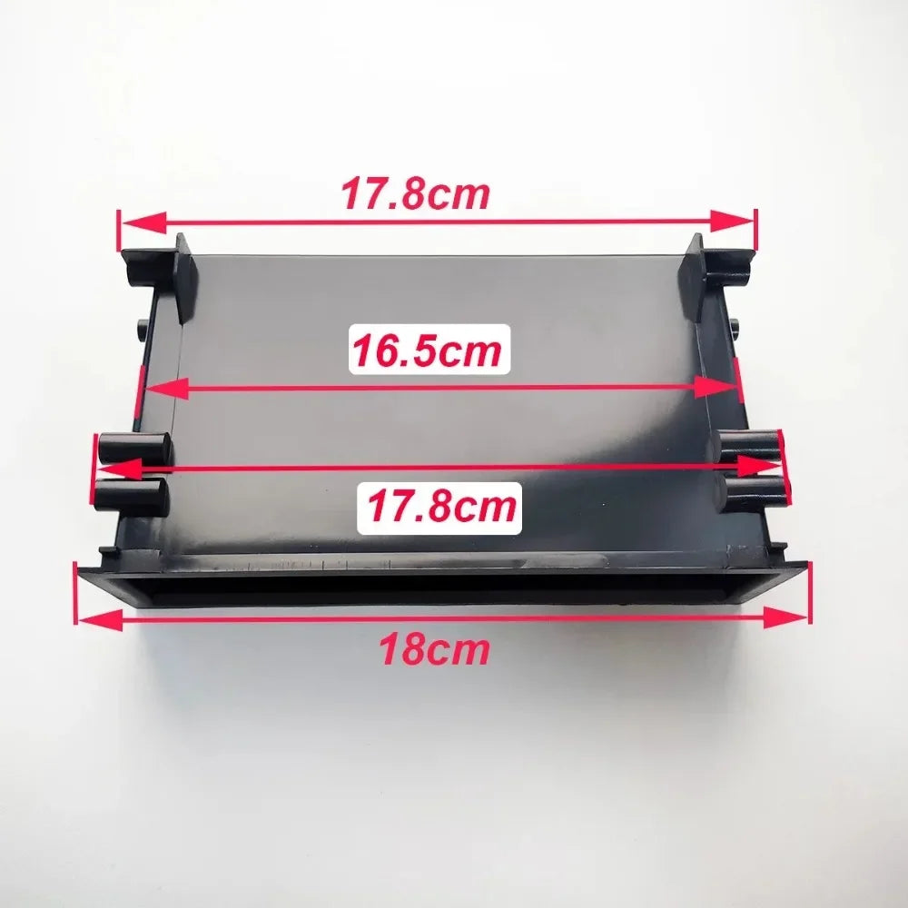 1 Din Car Radio Pocket CD Box Dashboard Frame Case Single Din Dashboard Storage Box Organizer For Toyota Car Accessories