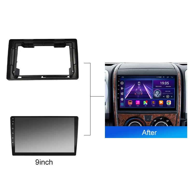 Car Frame Fascia Adapter Canbus Android Radio Dash Fitting Panel Kit For Fiat Ducato Citroen Jumper Peugeot Boxer 2011