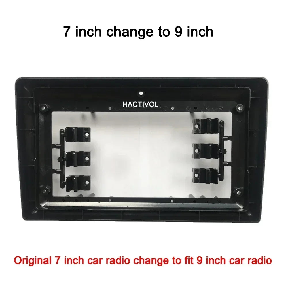 9 10 inch to 7, 9 to 10 inch car radio frame car radio switch frame suitable for all auto models car radio fascia convert frame