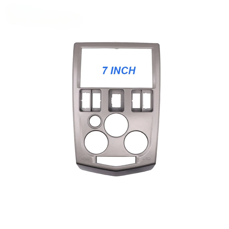 Android car audio radio frame fascia for Renault Logan 2004 2009 2din dash mount Fascia Stereo Panel Frame