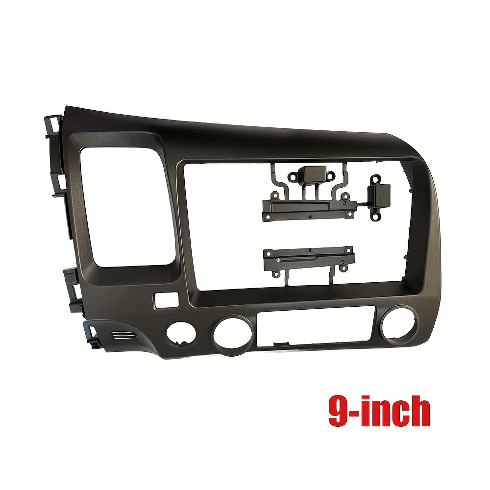 9 inch Car Radio Frame Fascia For Honda Civic 2006-2011 auto Dash Trim Kits Panel car Radio Multimedia Dash Kit frame