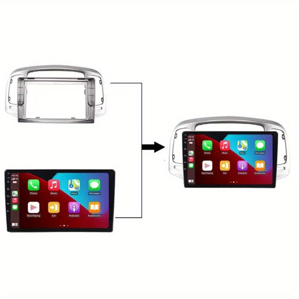 9 inch Car Radio Frame Fascia For Hyundai Accent 2008 2009 2010 2011 auto Dash Trim Kits Panel car Radio Multimedia Dash Kit frame