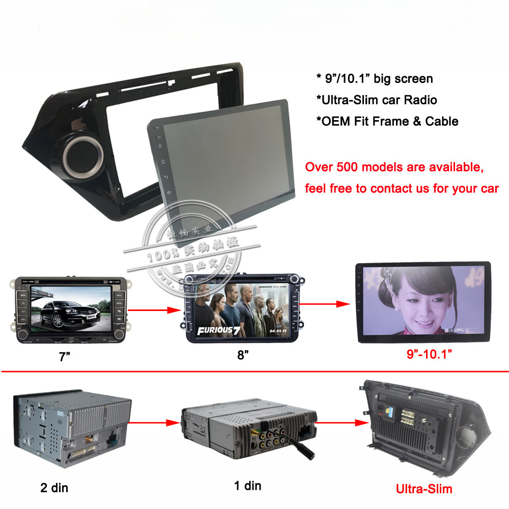 9 Inch 1din 2din android car radio Car Frame Fascia Adapter For Suzuki Alto Japanese 2009-2016 Android Radio Audio Dash Fitting Panel Kit