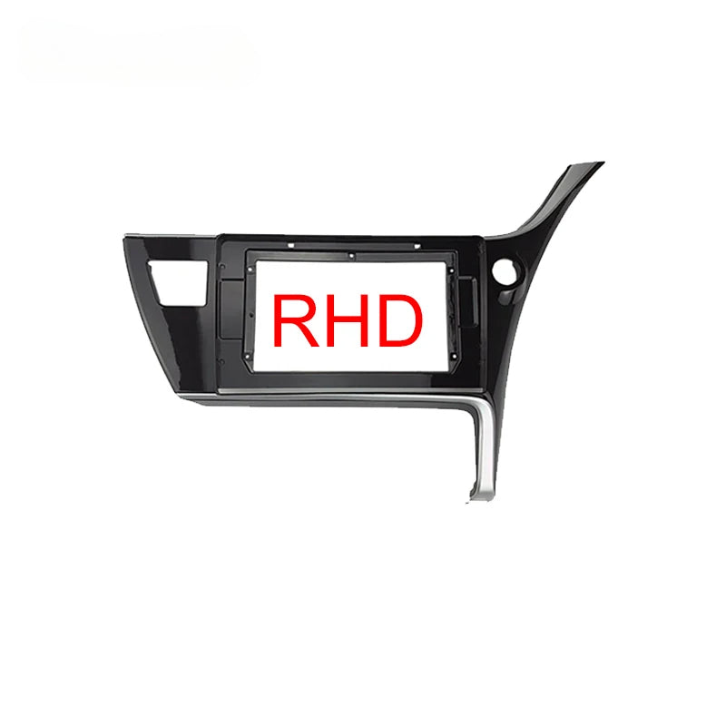 Car Radio For Toyota corolla 2017 2019 Android 2 Din dvd gps Stereo Mounting Bezel Faceplate Frame Kit
