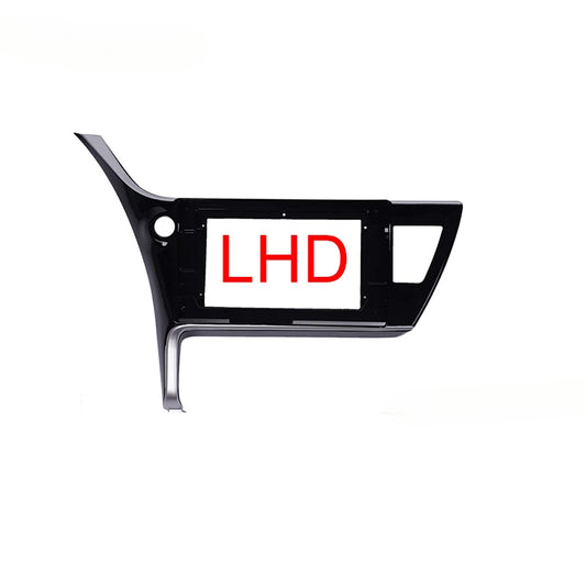 Car Radio For Toyota corolla 2017 2019 Android 2 Din dvd gps Stereo Mounting Bezel Faceplate Frame Kit