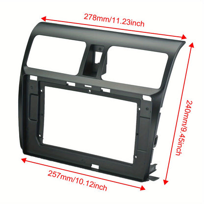 10 inch Car Radio Frame Fascia For SUZUKI Swift 2004-2010 auto Dash Trim Kits Panel car Radio Multimedia Dash Kit frame