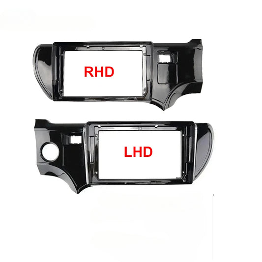 Car Radio For Toyota Aqua Prius C 2011 2017 Android 2 Din dvd gps Stereo Mounting Bezel Faceplate Frame Kit