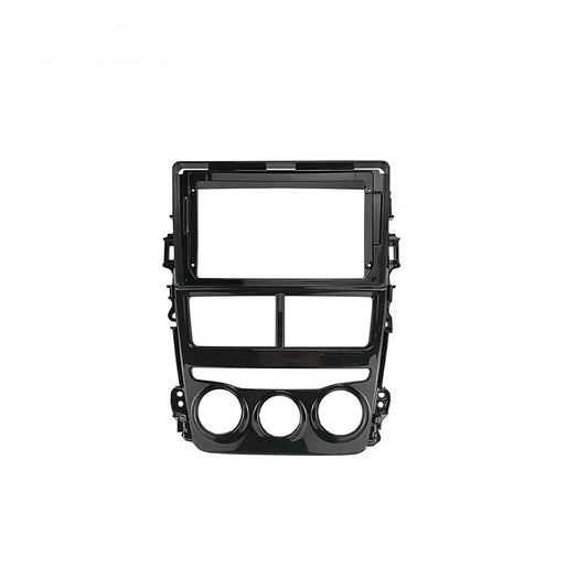 Car Radio For Toyota VIOS YARIS MANUAL 2017 2020 Android 2 Din dvd gps Stereo Mounting Bezel Faceplate Frame Kit