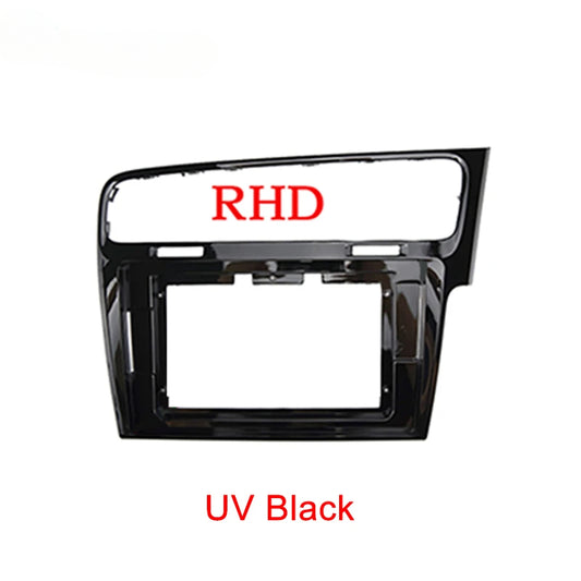 2 DIN Car Radio For vw volkswagen golf 7 2013 2015 RHD Android 2 Din dvd gps Stereo Mounting Bezel Faceplate Frame Kit