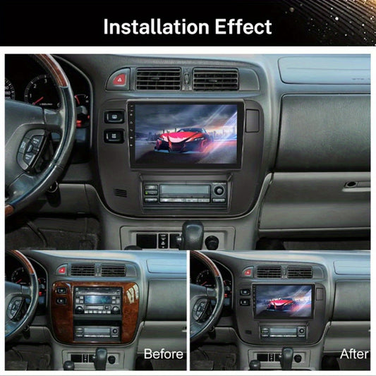 9 inch Car Radio Frame Fascia For Nissan Patrol 1997-2005 Dash Trim Kits Panel car Radio Multimedia Dash Kit frame