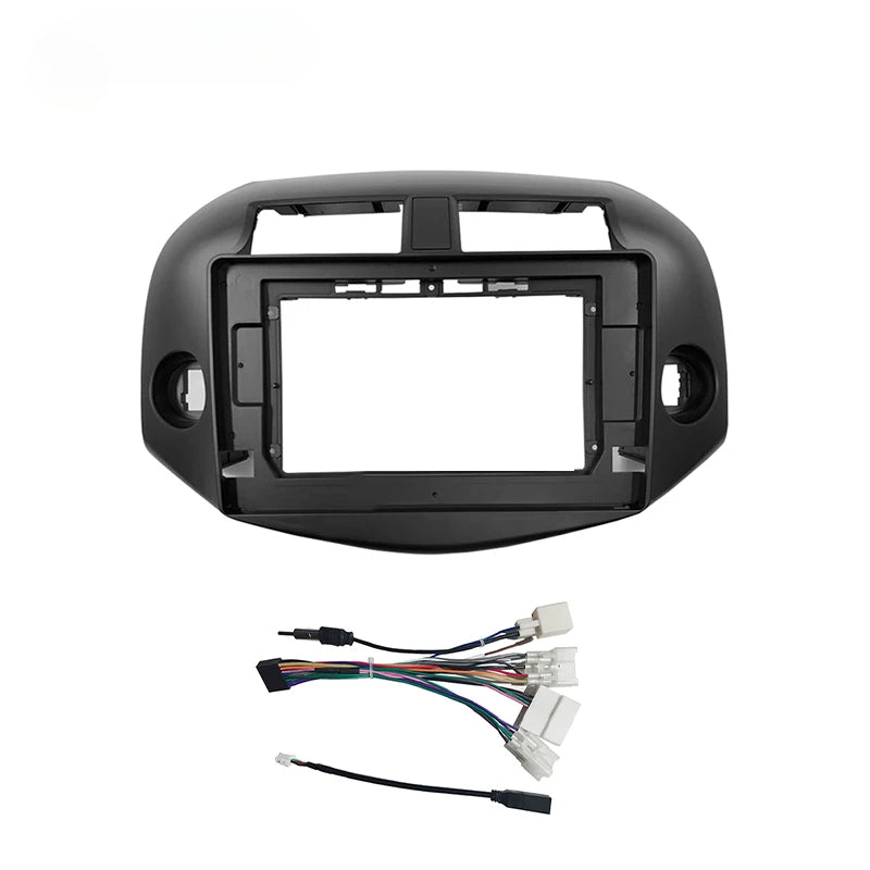 10.1 Inch Car Radio Fascia For Toyota RAV 4 RAV4 2005 2013  GPS MP5 Player Casing Frame 2 Din Head Unit Dash Cover Panel