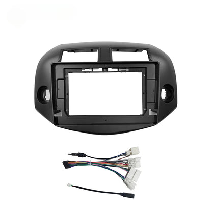 10.1 Inch Car Radio Fascia For Toyota RAV 4 RAV4 2005 2013  GPS MP5 Player Casing Frame 2 Din Head Unit Dash Cover Panel