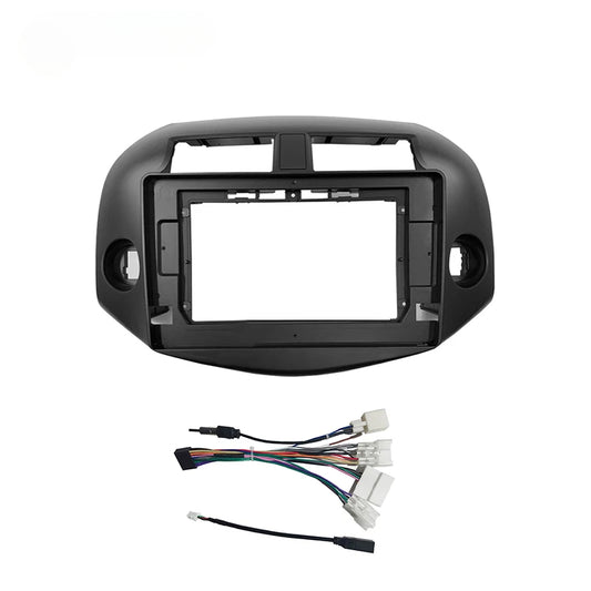 10.1 Inch Car Radio Fascia For Toyota RAV 4 RAV4 2005 2013  GPS MP5 Player Casing Frame 2 Din Head Unit Dash Cover Panel